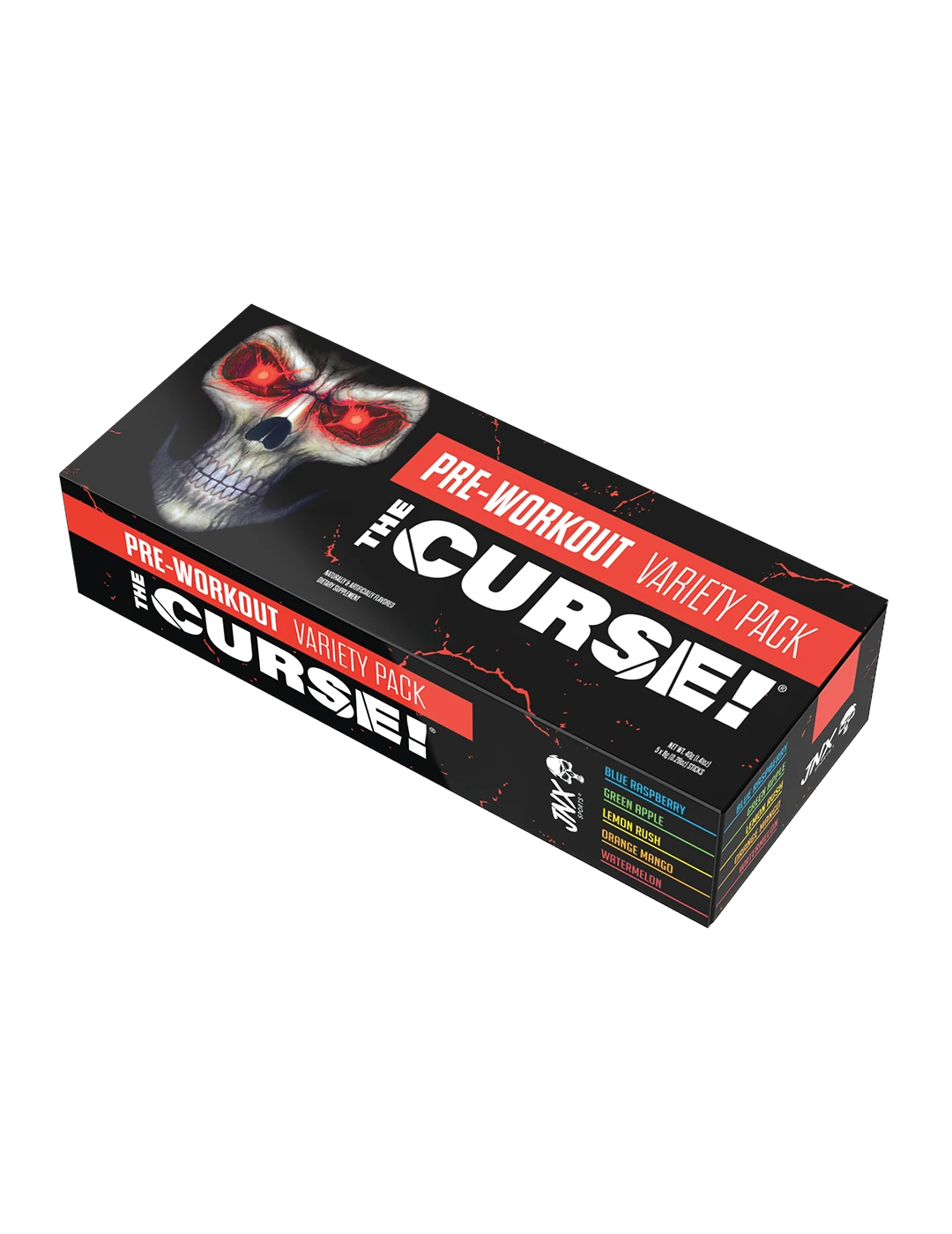JNX Sports The Curse! Stim-Free Pump + Free The Curse! Variety Pack