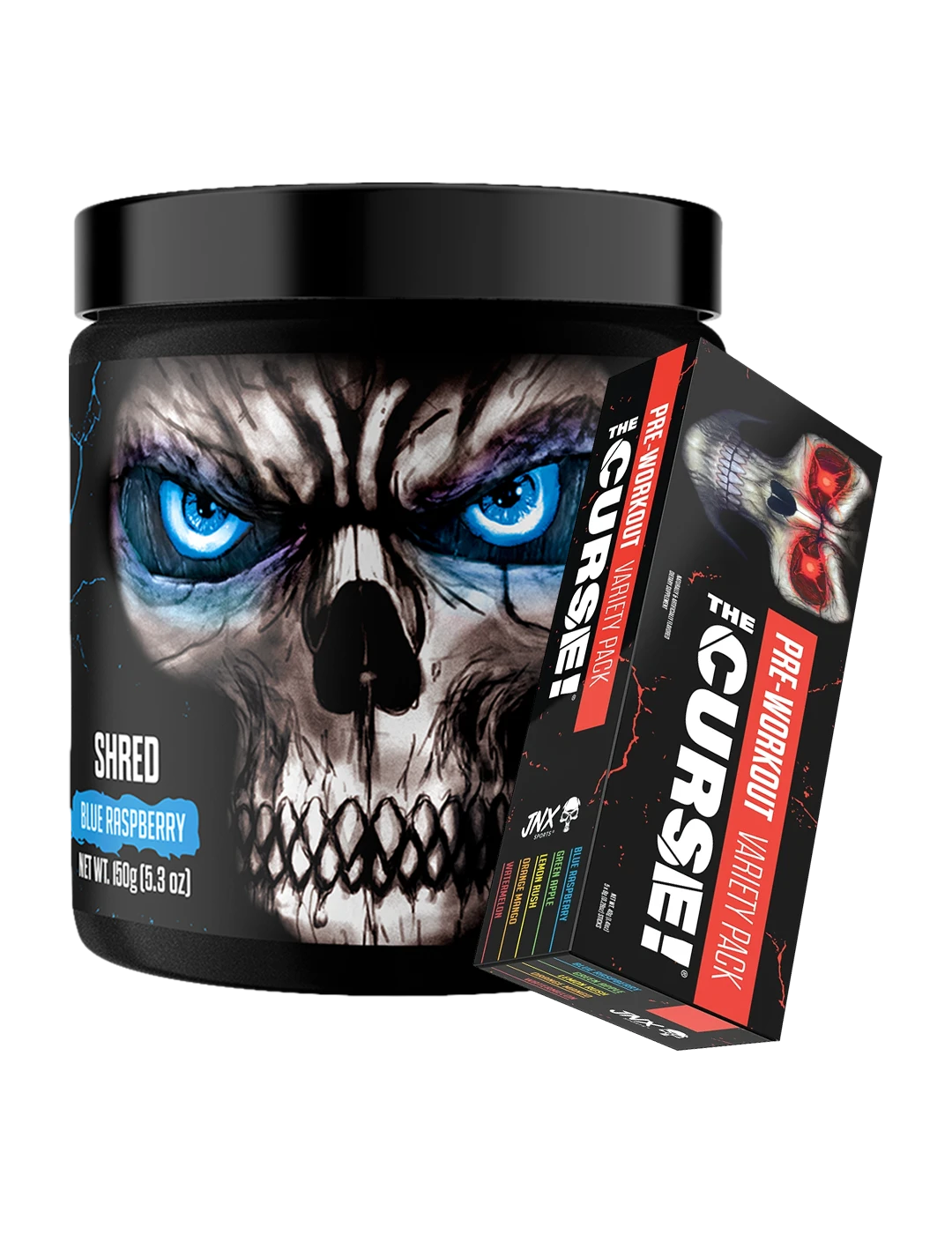 JNX Sports The Ripper! Fat Burner + Free The Curse! Variety Pack