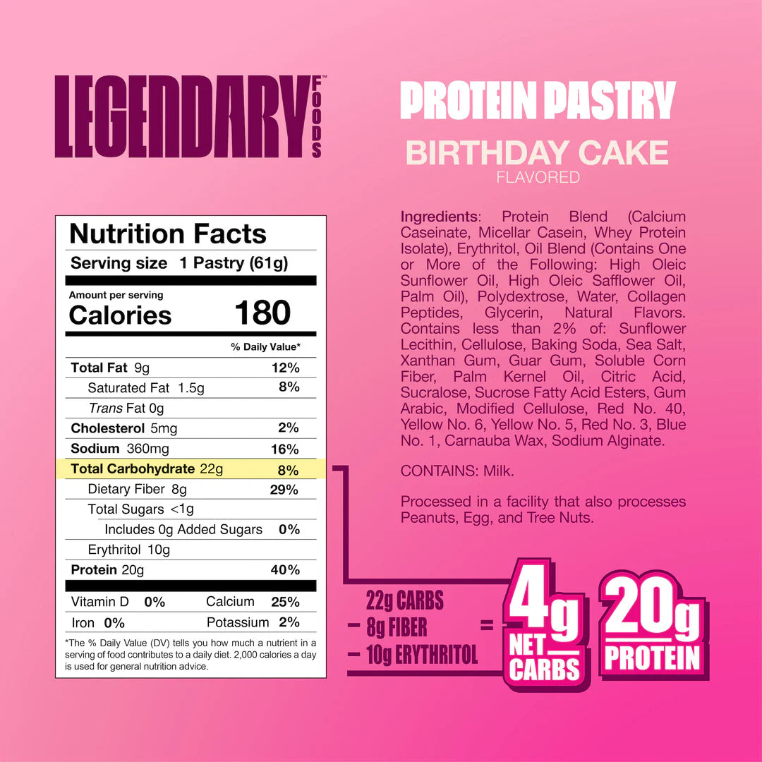 Legendary Foods Protein Pastry