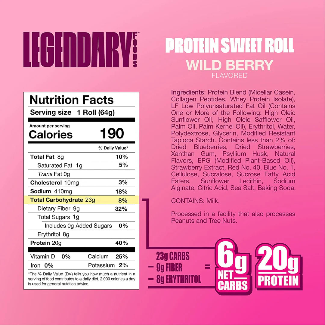 LF Protein Sweet Roll WB SFP | ASN