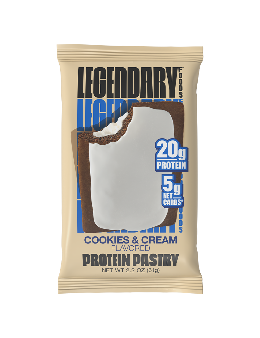 Legendary Foods Protein Pastry 61g Cookies Cream | ASN