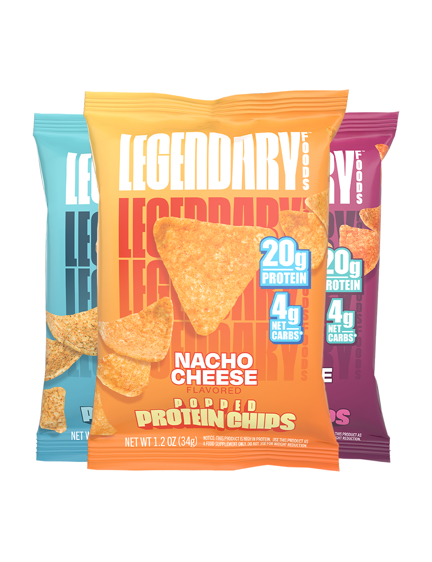 Legendary Foods Popped Protein Chips Variety Pack