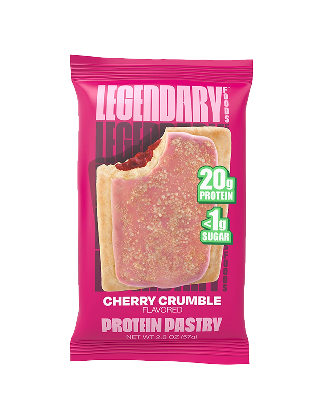 Legendary Foods Protein Pastry 57g Cherry Crumble Front | ASN