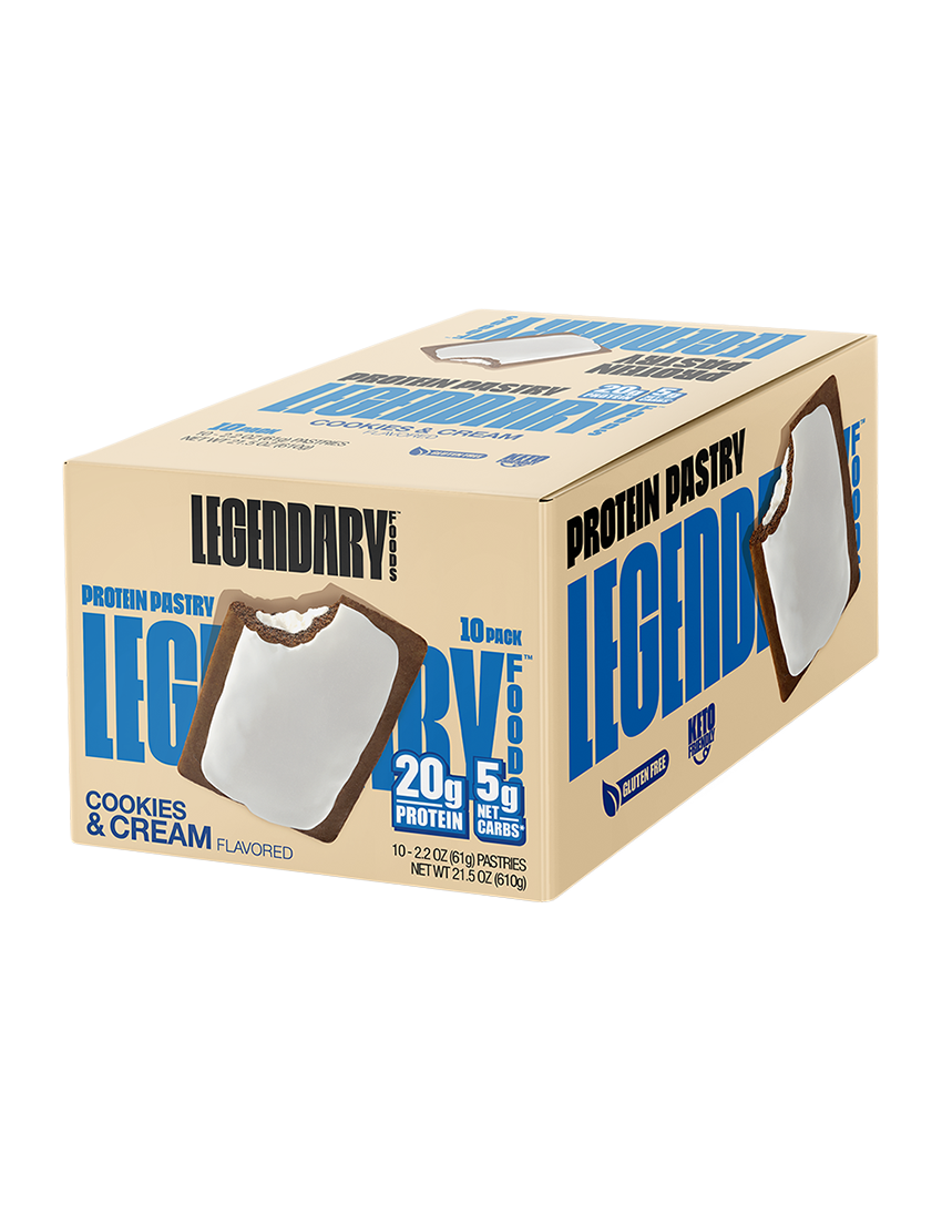 Legendary Foods Protein Pastry 61g Cookies Cream RIGHT | ASN