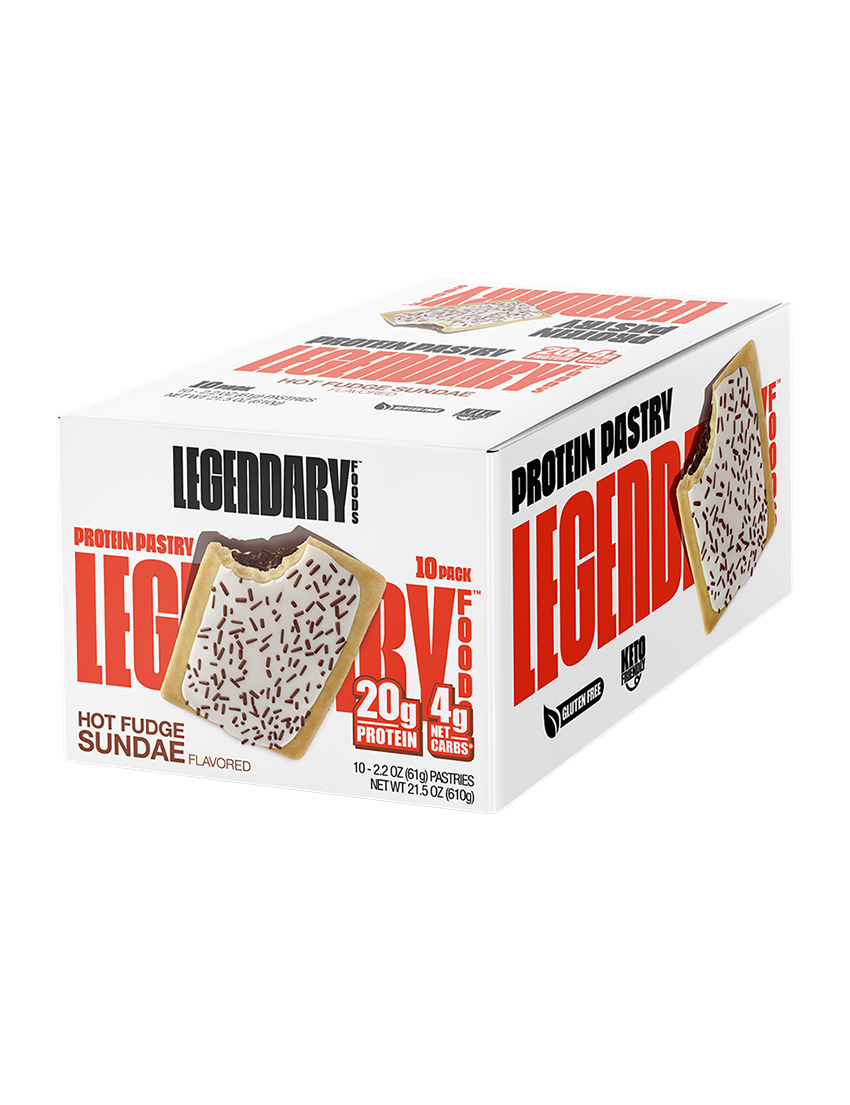 Legendary Foods Protein Pastry 61g Hot Fudge Sundae RIGHT | ASN