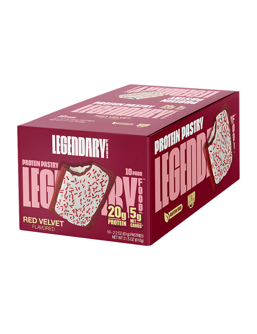 Legendary Foods Protein Pastry 61g Red Velvet RIGHT | ASN