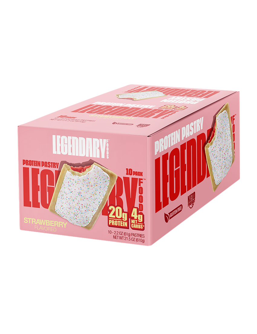 Legendary Foods Protein Pastry 61g Strawberry RIGHT | ASN