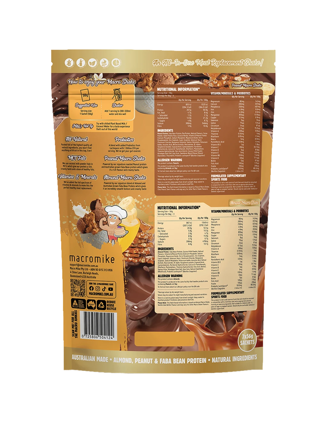 Marco Mike Macro Shake Meal Replacement