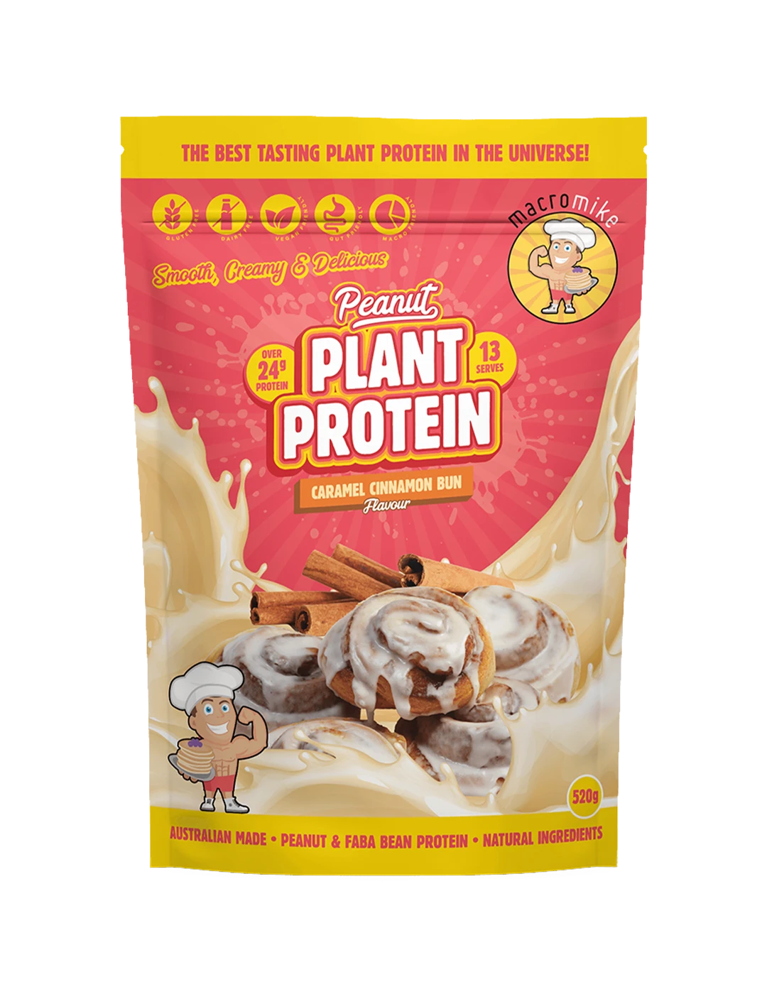 Macro Mike Peanut Plant Protein
