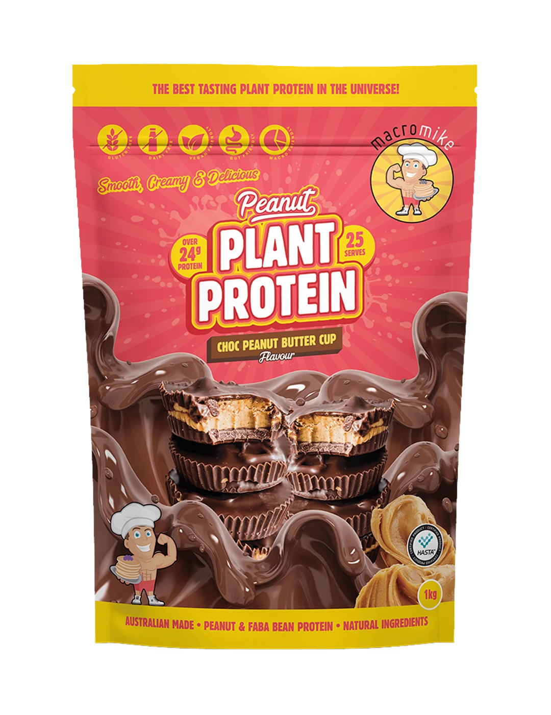 Macro Mike Peanut Plant Protein