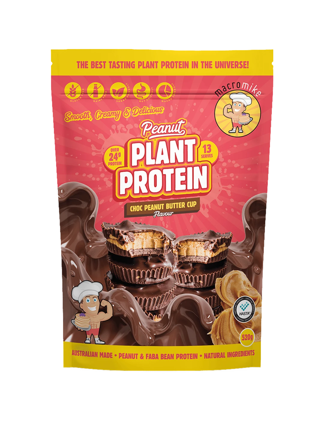 Macro Mike Peanut Plant Protein