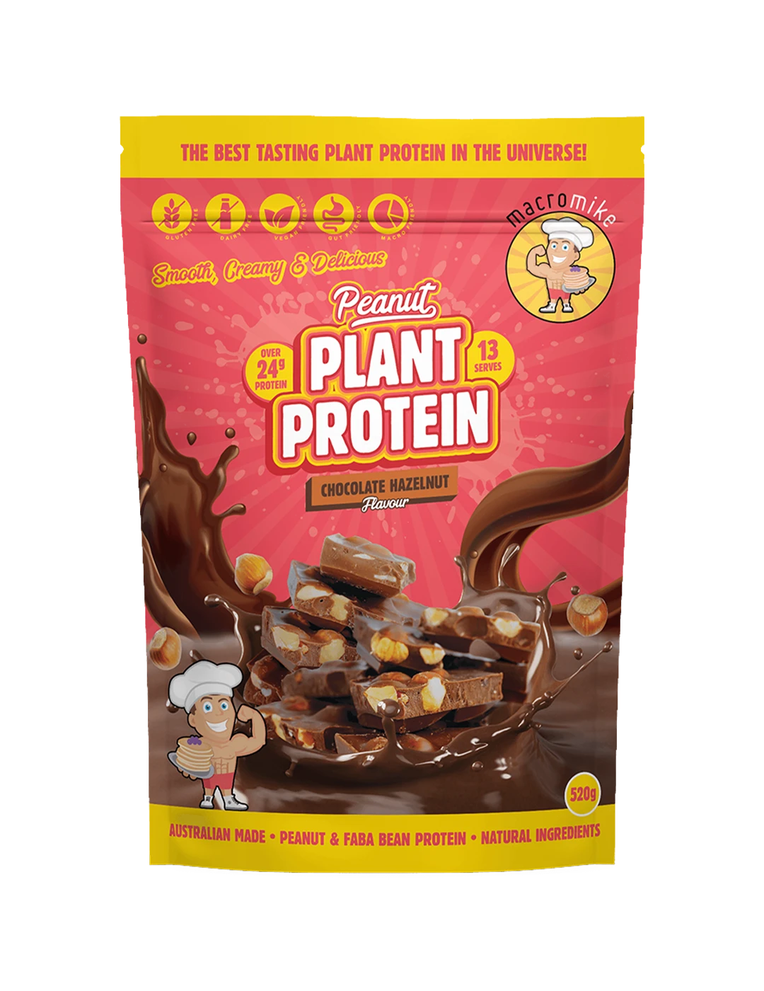 Macro Mike Peanut Plant Protein
