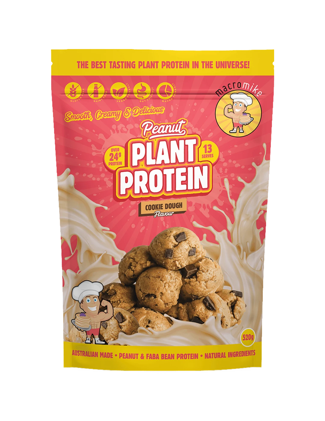 Macro Mike Peanut Plant Protein