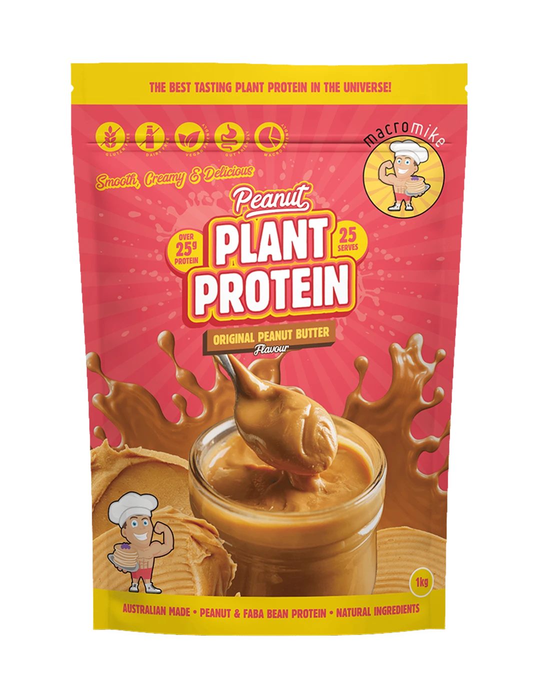 Macro Mike Peanut Plant Protein