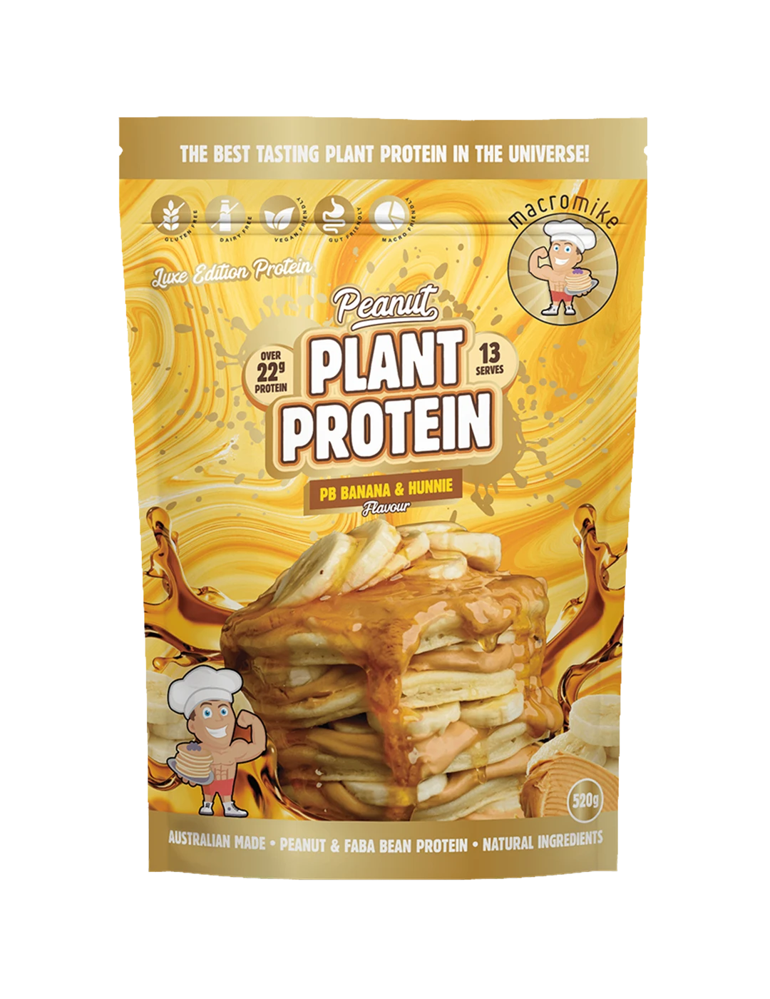 Macro Mike Peanut Plant Protein
