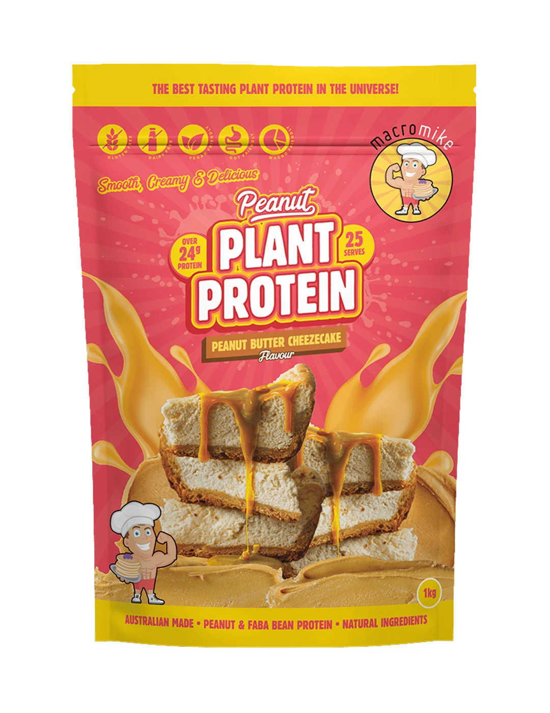 Macro Mike Peanut Plant Protein