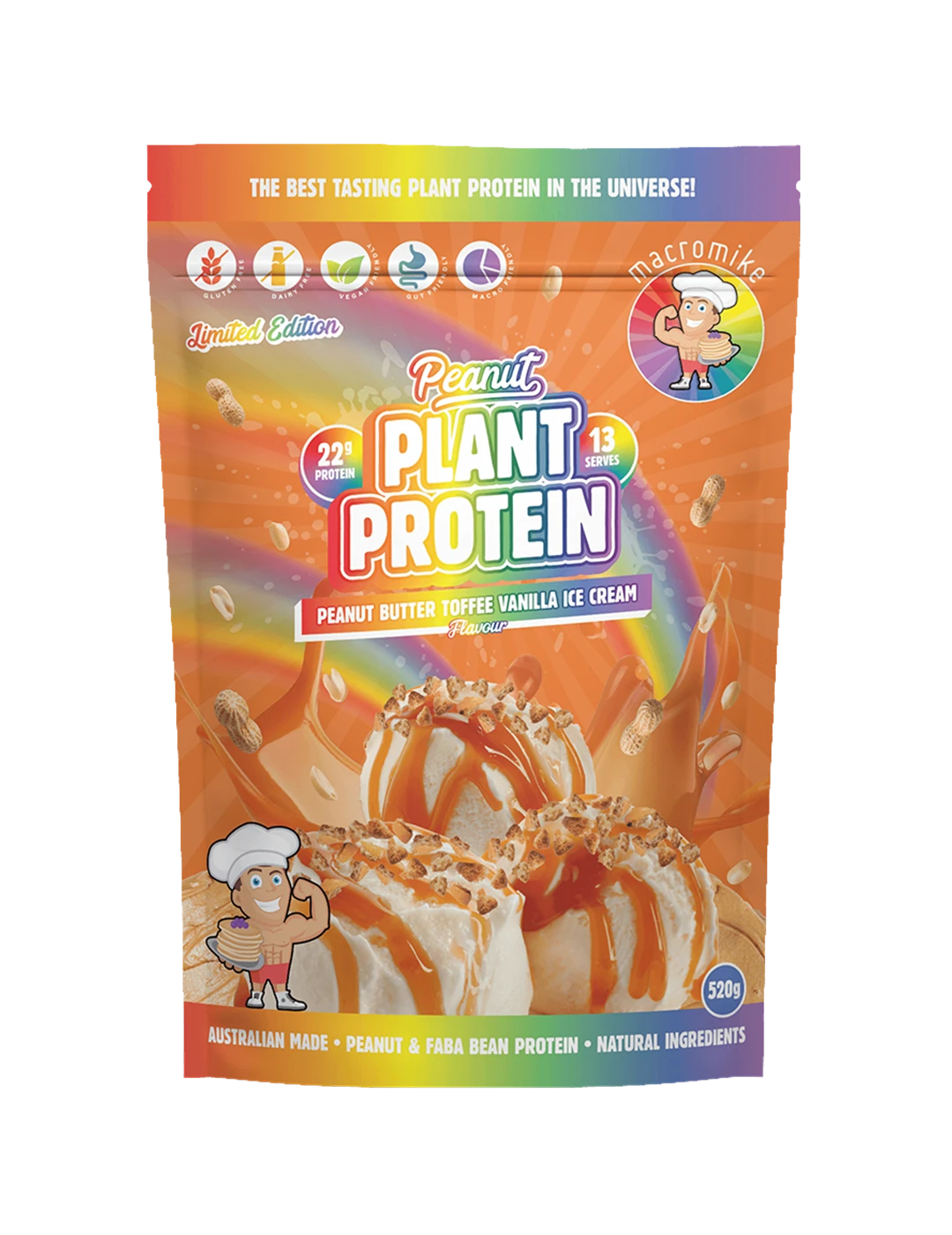 Macro Mike Peanut Plant Protein