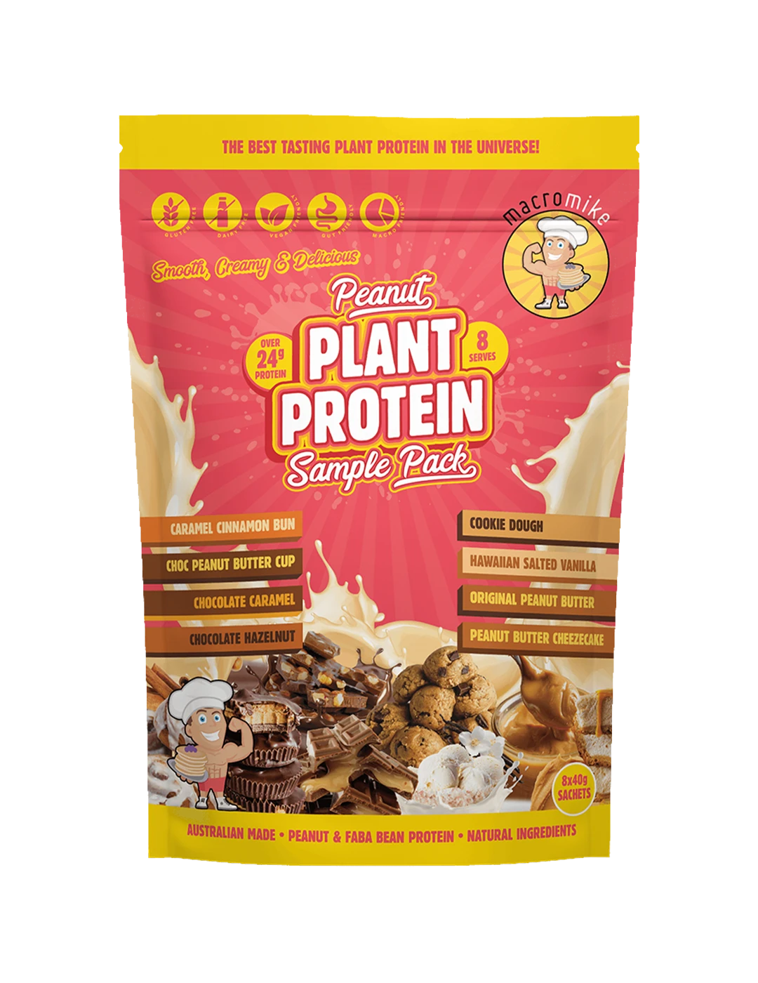 Macro Mike Peanut Plant Protein