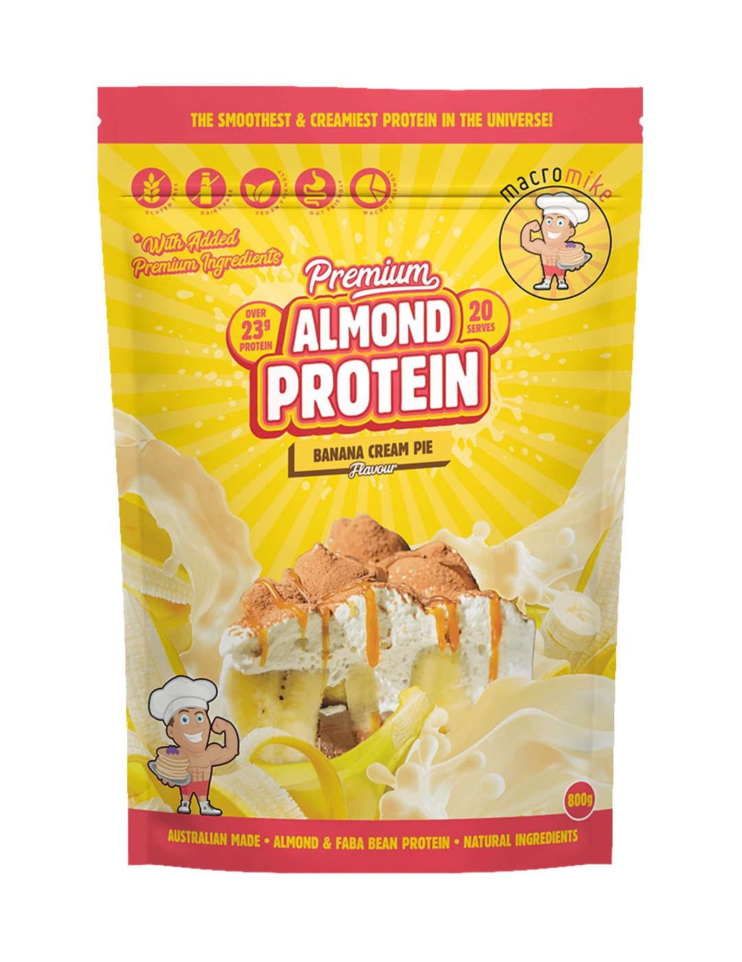 Macro Mike Premium Almond Protein
