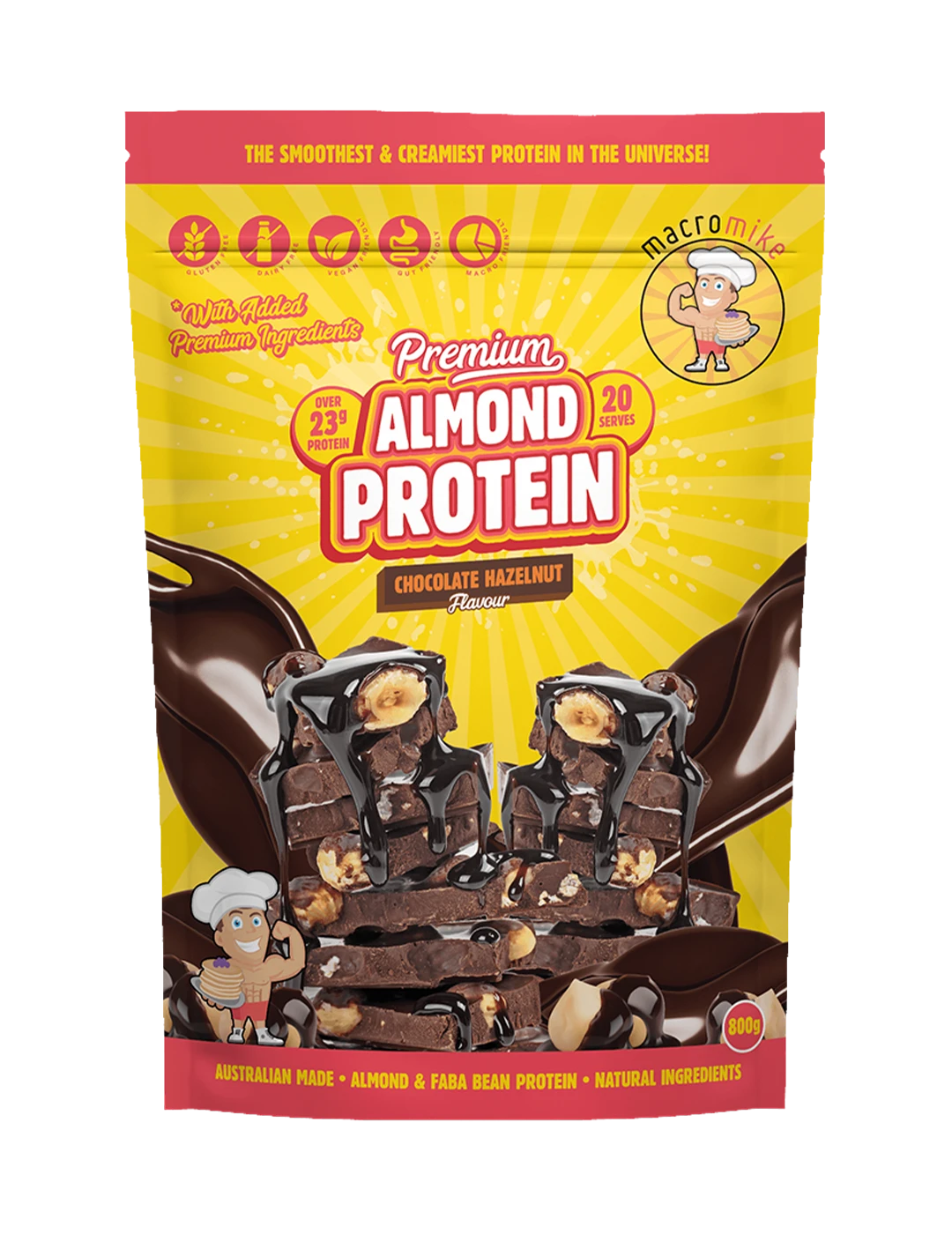 Macro Mike Premium Almond Protein