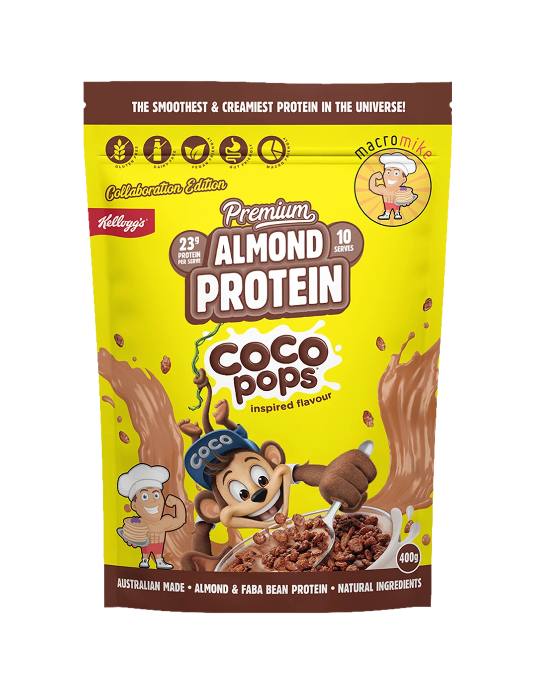 Macro Mike x Kellogg's Almond Protein