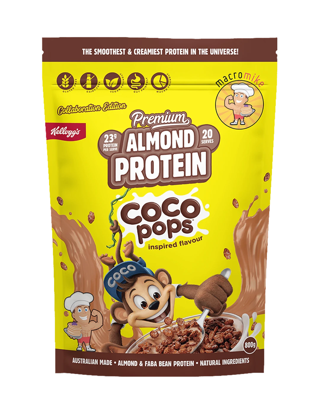 Macro Mike x Kellogg's Almond Protein