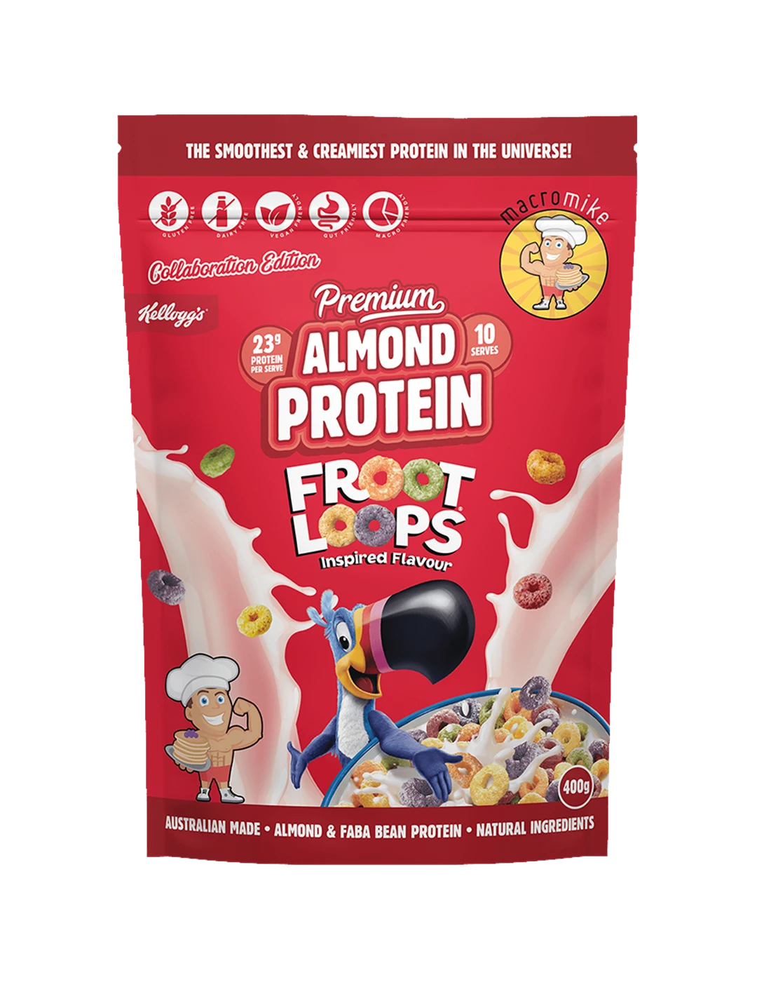 Macro Mike x Kellogg's Almond Protein
