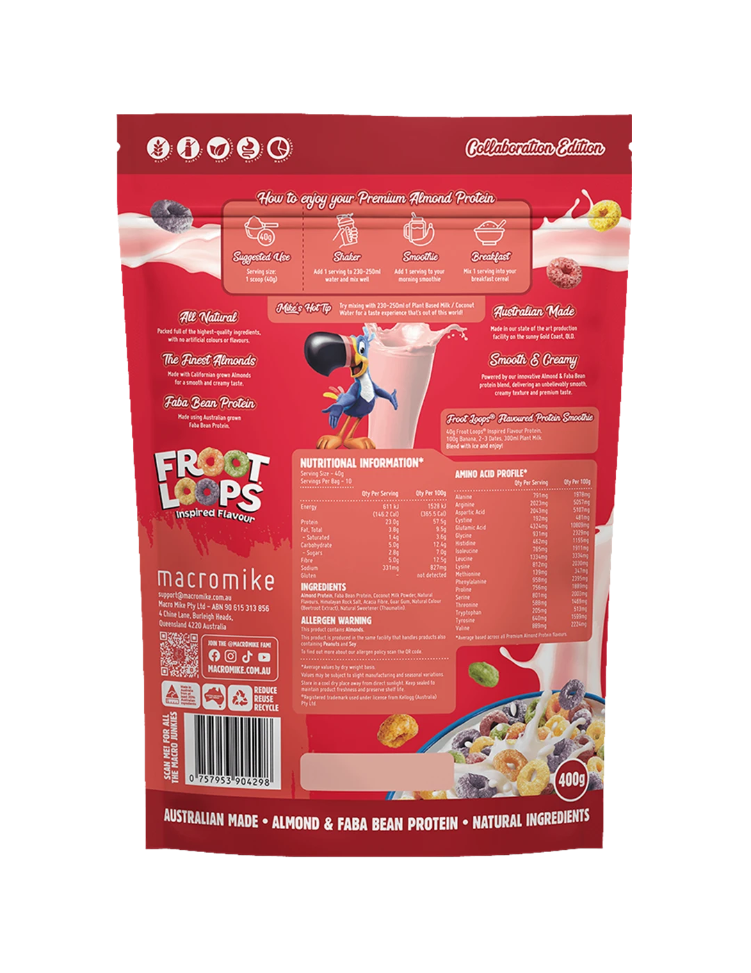 Macro Mike x Kellogg's Almond Protein