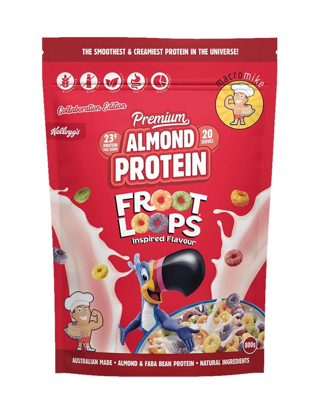 Macro Mike x Kellogg's Almond Protein