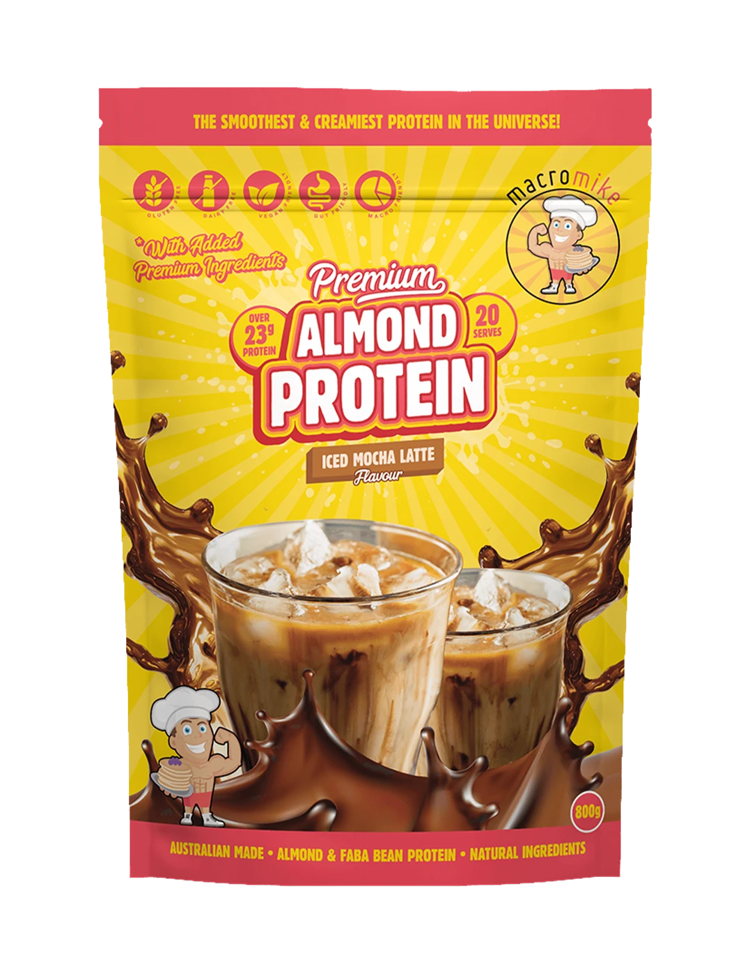 Macro Mike Premium Almond Protein