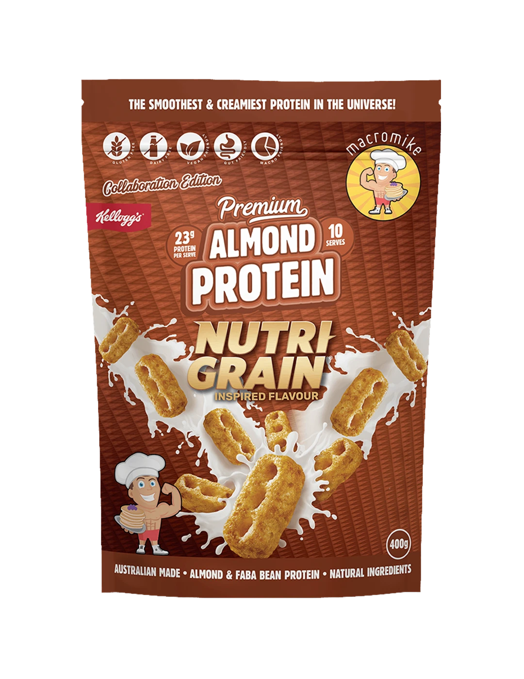 Macro Mike x Kellogg's Almond Protein