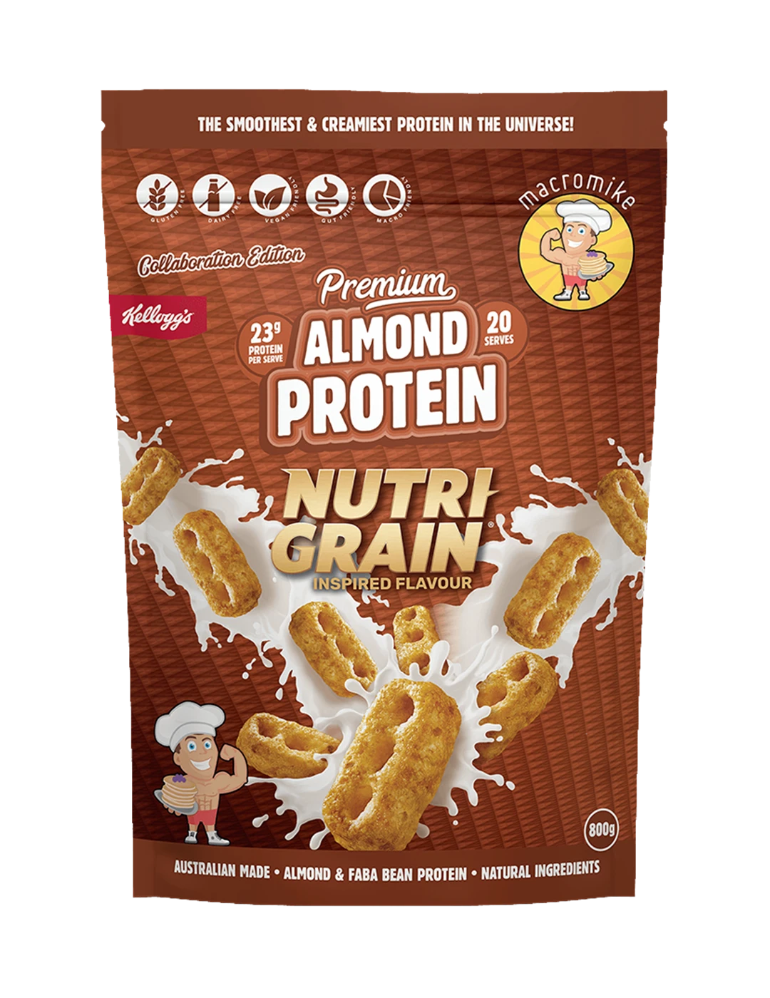 Macro Mike x Kellogg's Almond Protein