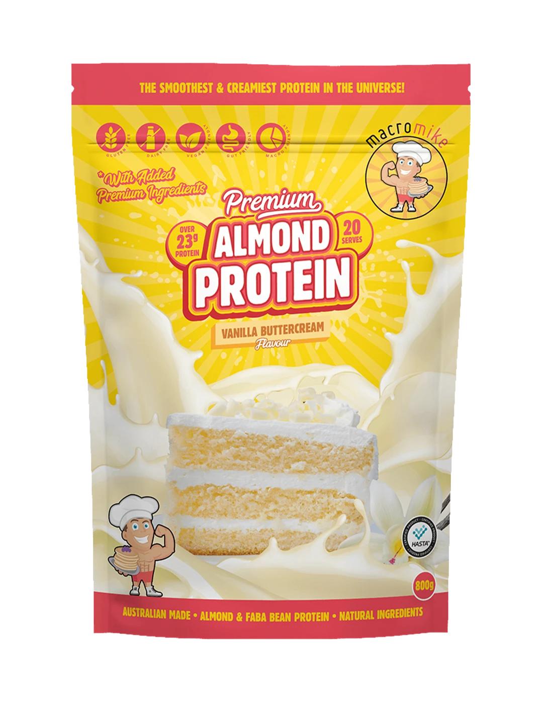 Macro Mike Premium Almond Protein