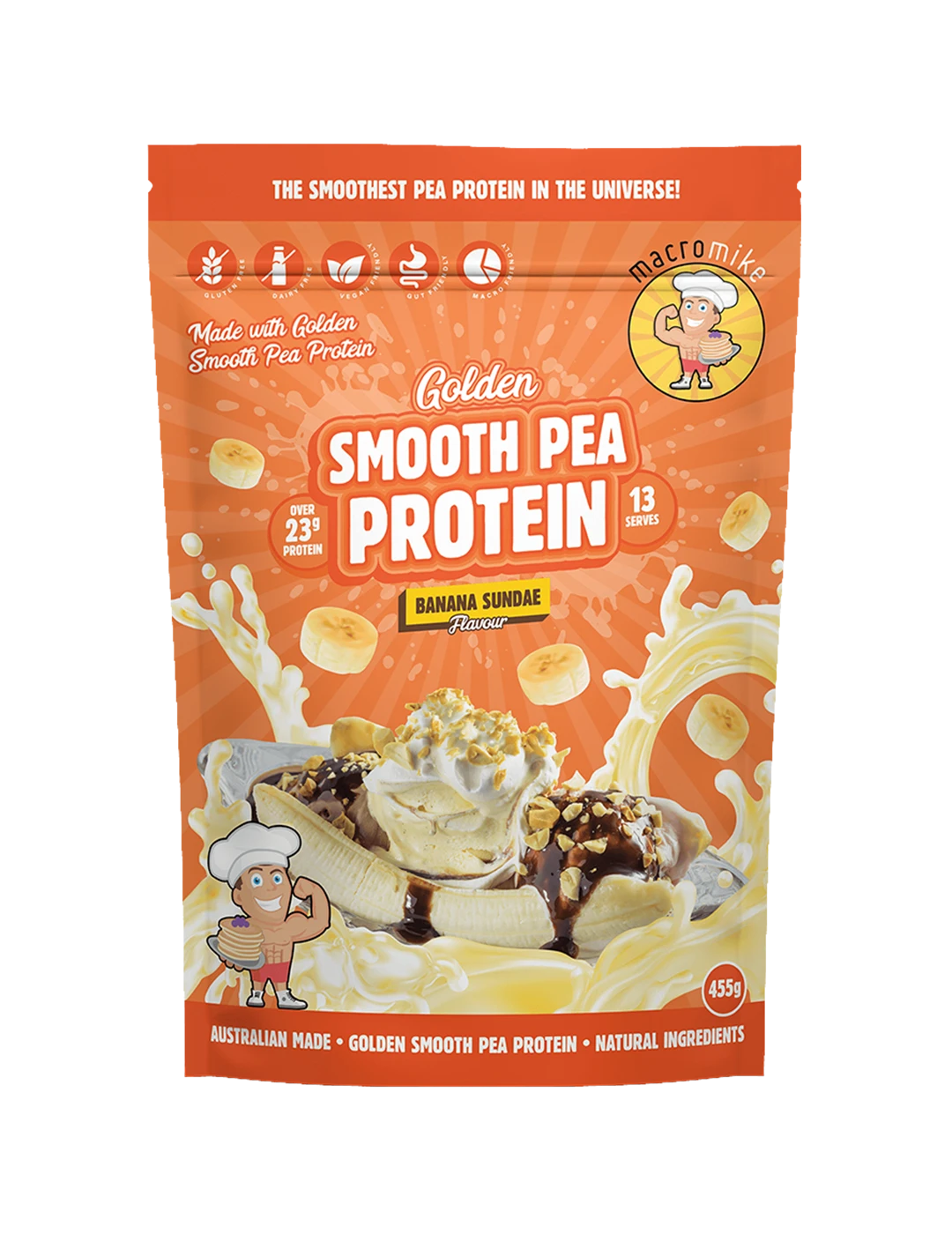 Macro Mike Golden Smooth Pea Protein