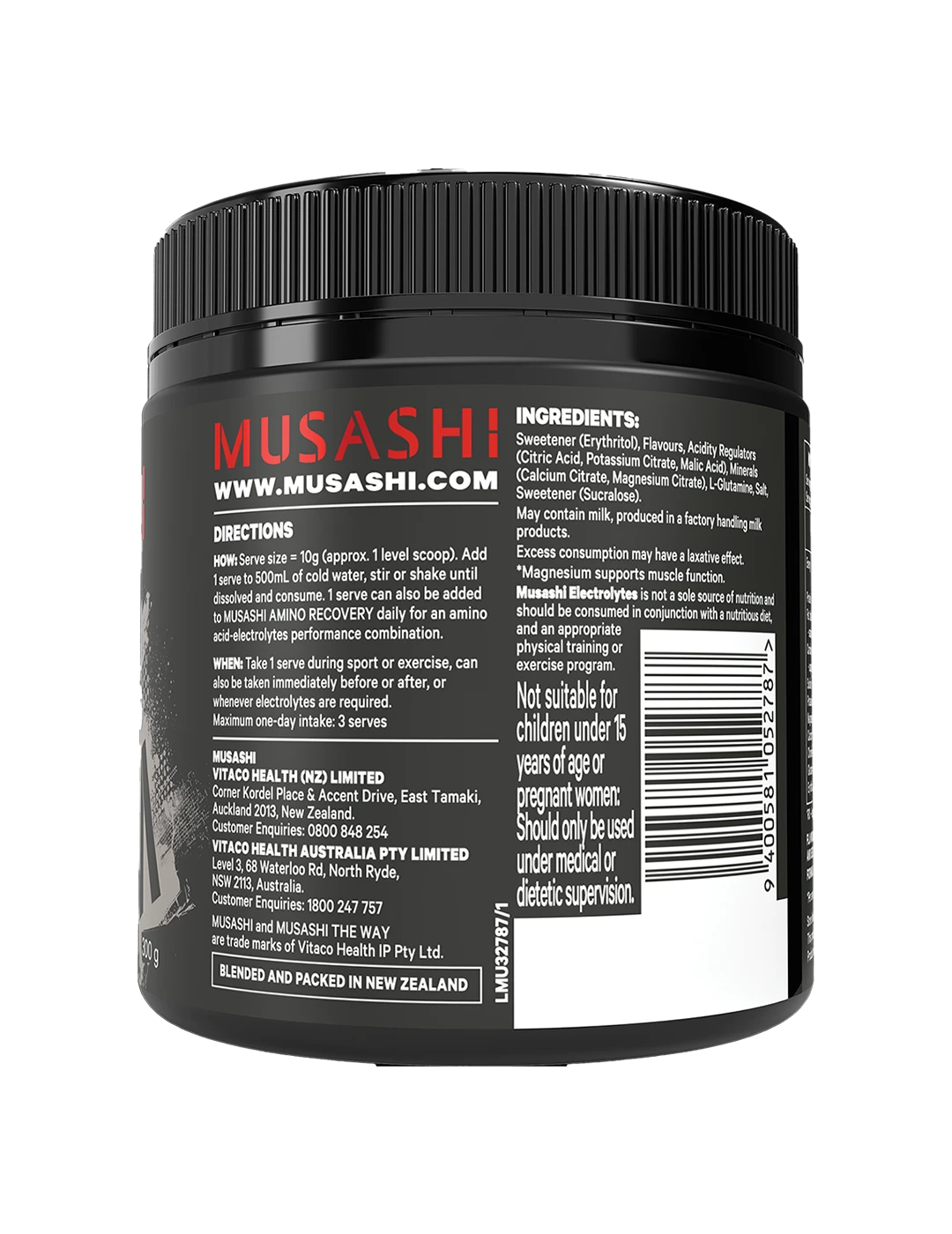 Musashi Electrolytes