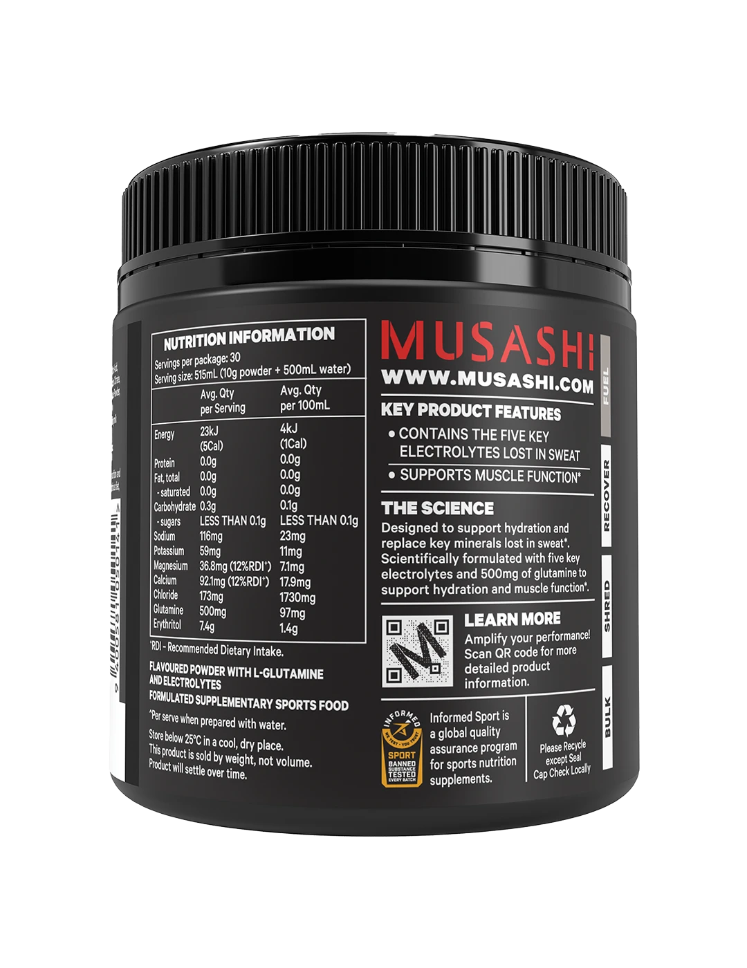 Musashi Electrolytes