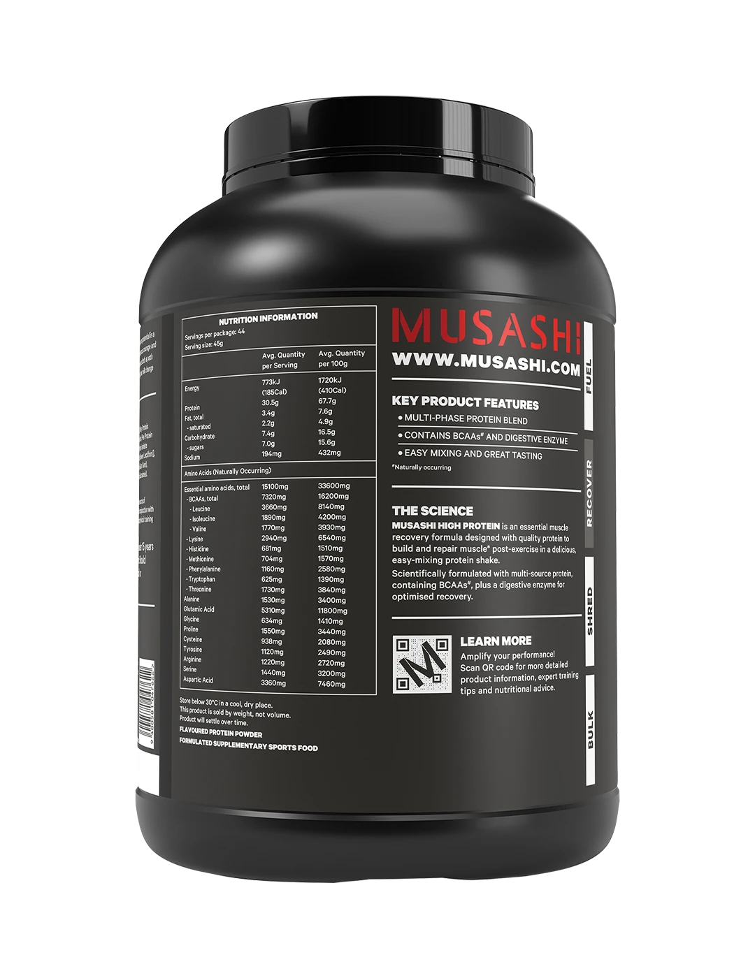 Musashi High Protein Powder