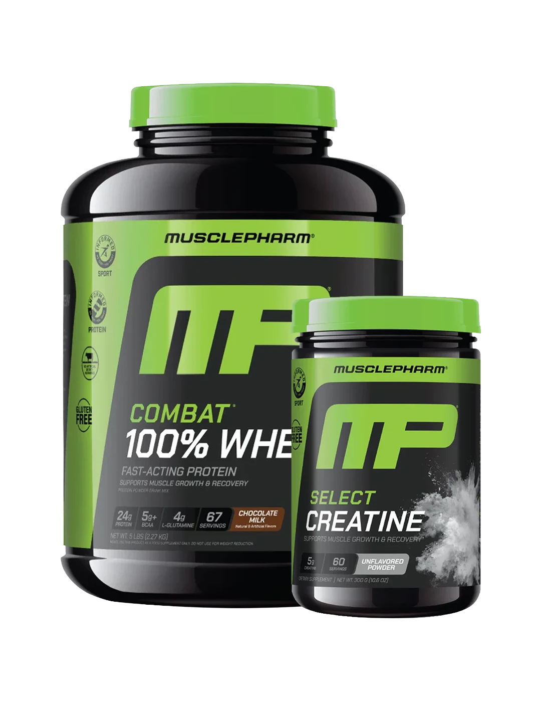 MusclePharm Combat 100% Whey + Creatine