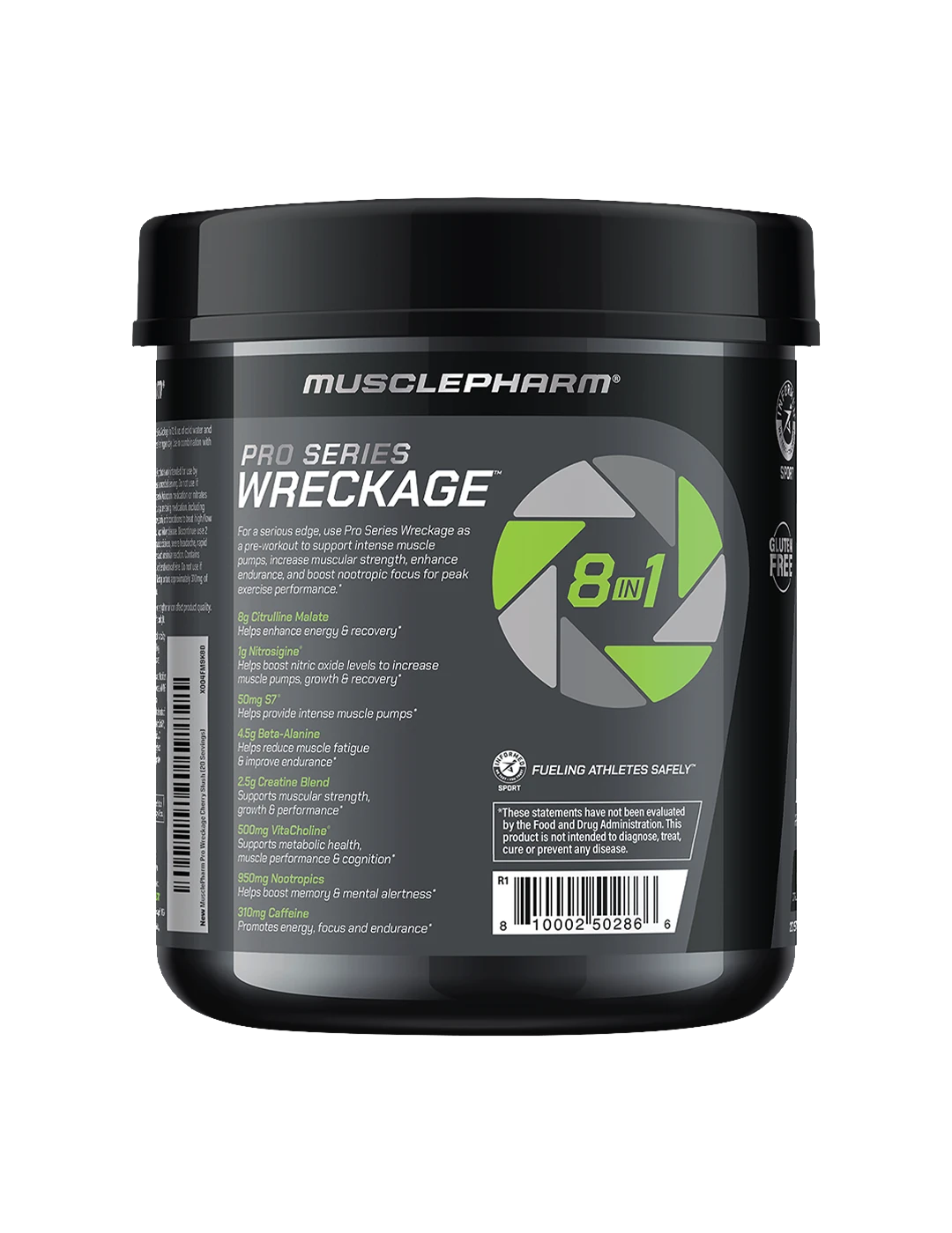 MusclePharm Pre Series Wreckage Pre-Workout