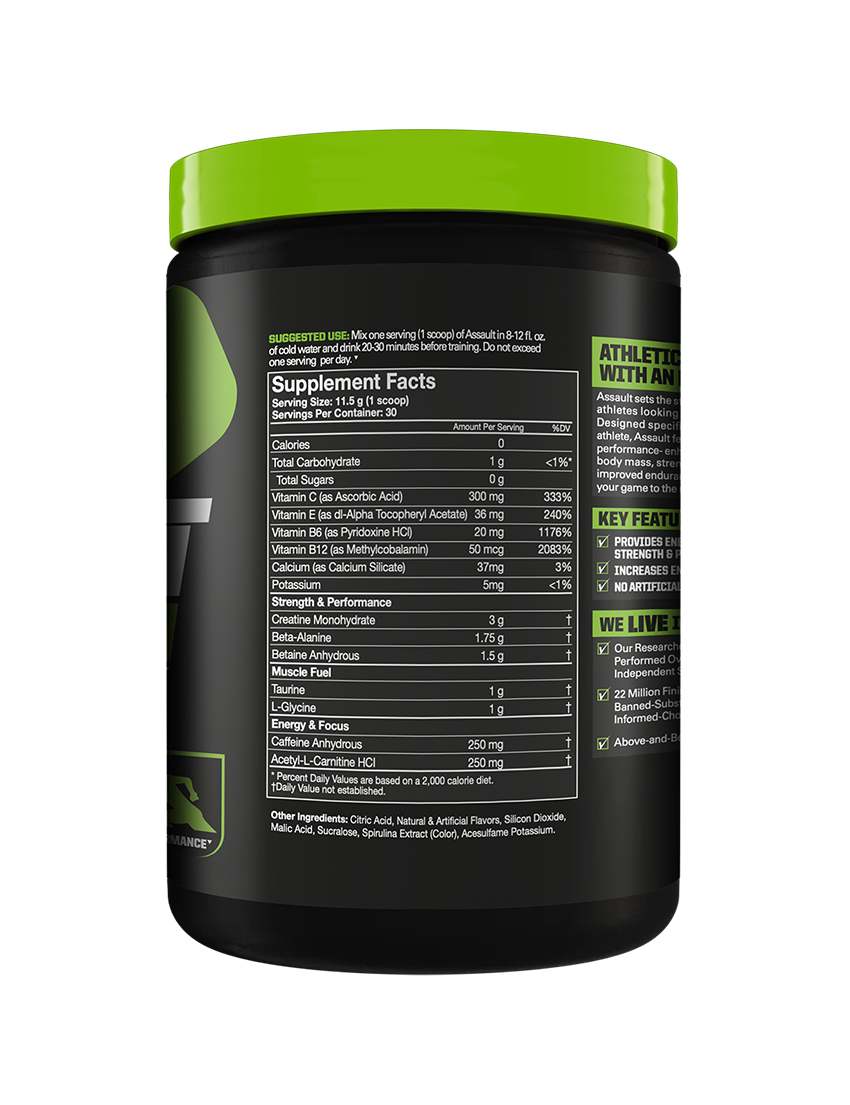 MusclePharm Assault Pre-Workout