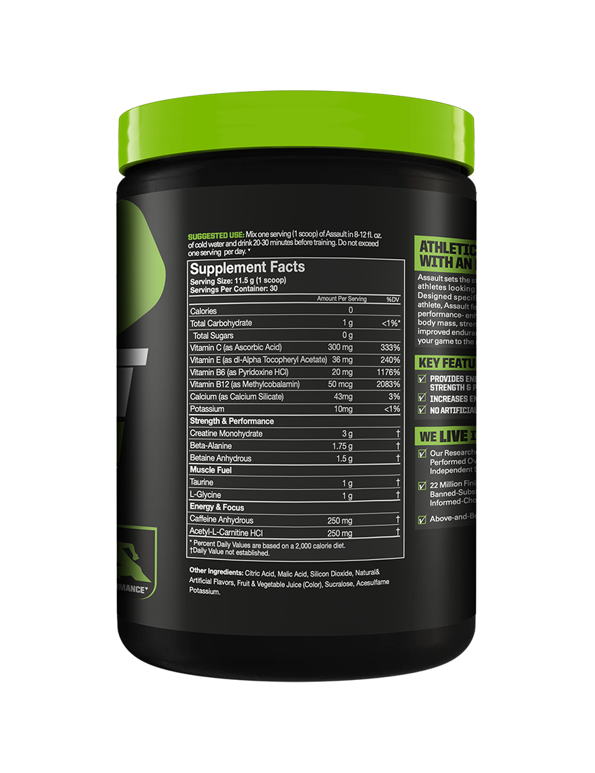 MusclePharm Assault Pre-Workout