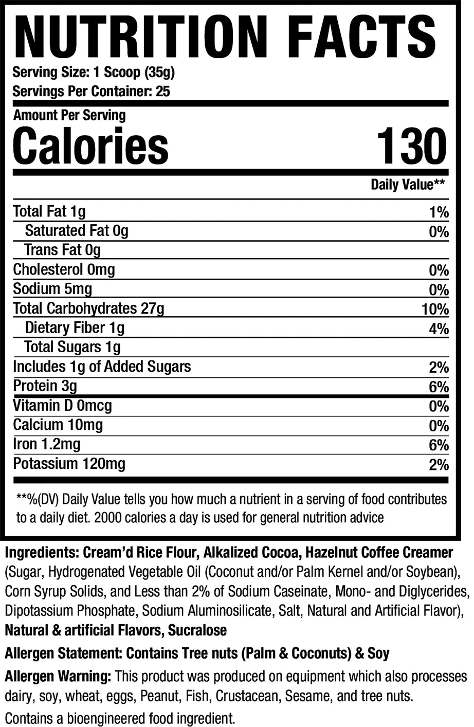 Muscle Sport Cream D Rice 25 Servings Protella | ASN