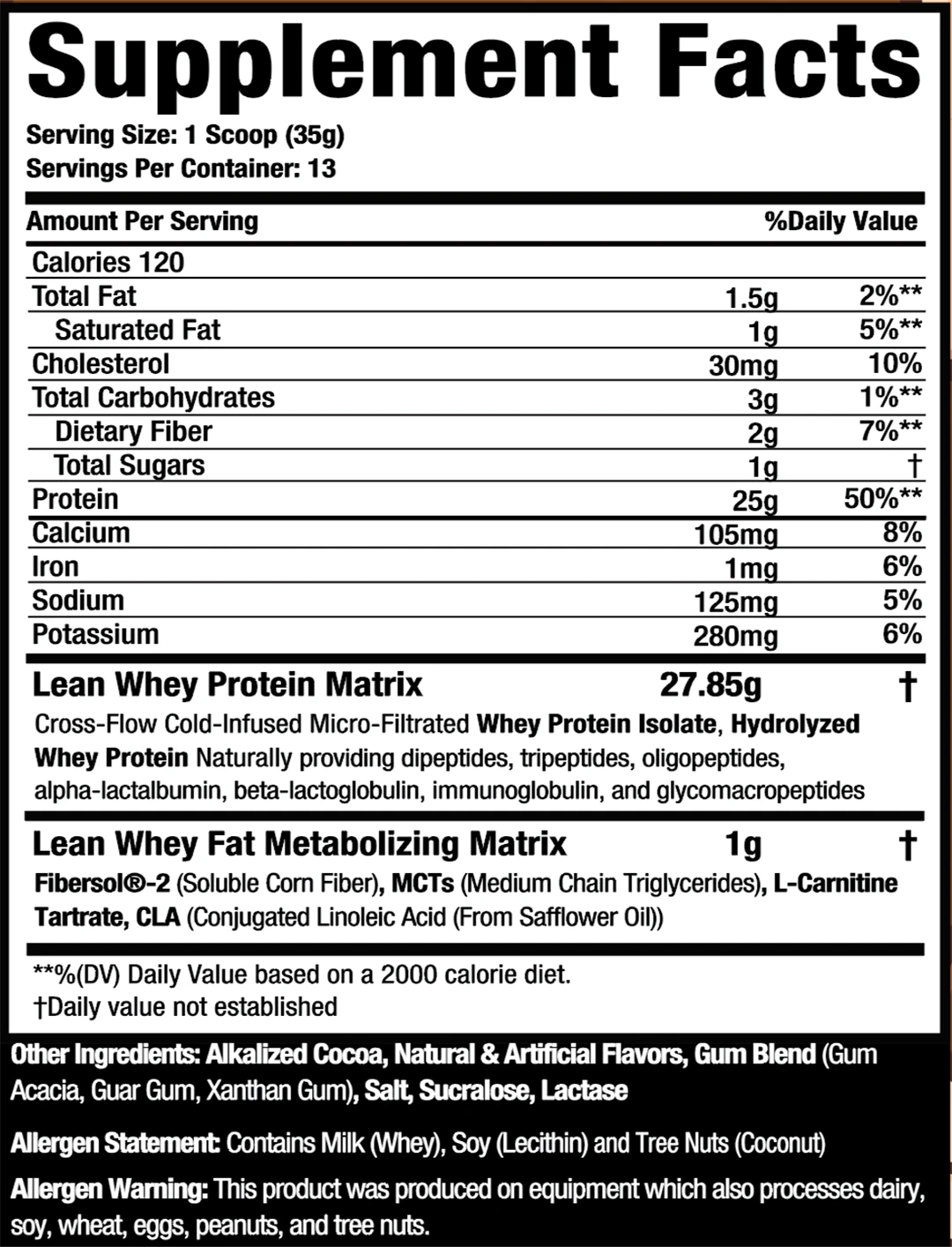 Musclesport Lean Whey Iso Hydro