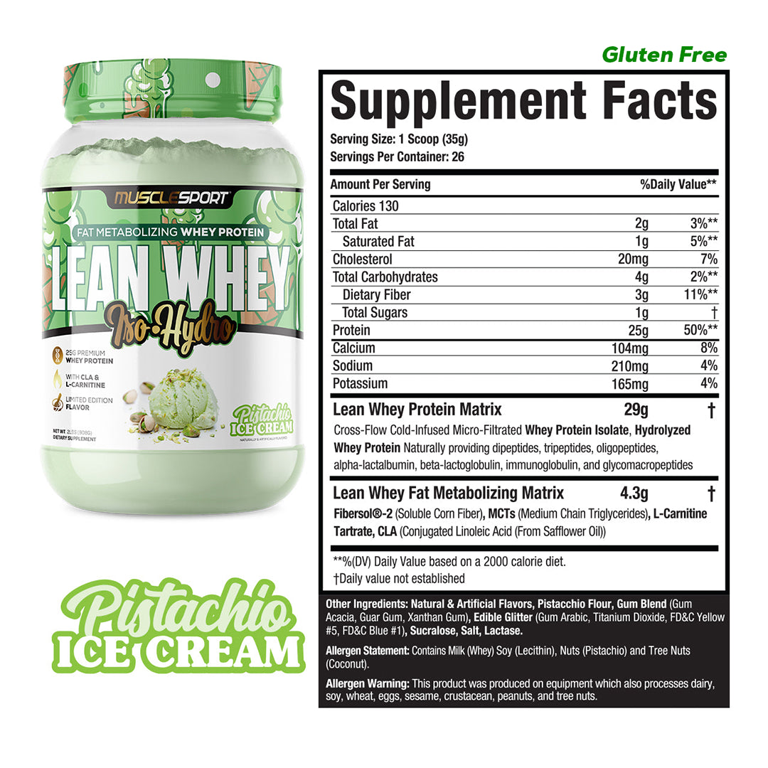 MuscleSport Lean Whey Iso Hydro