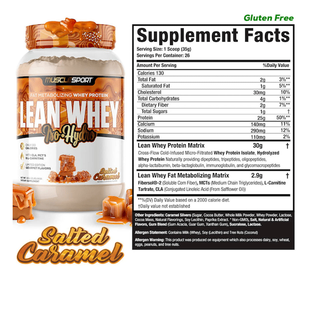 MuscleSport Lean Whey Iso Hydro