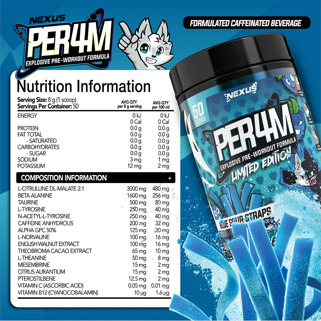 Nexus PER4M Pre-Workout
