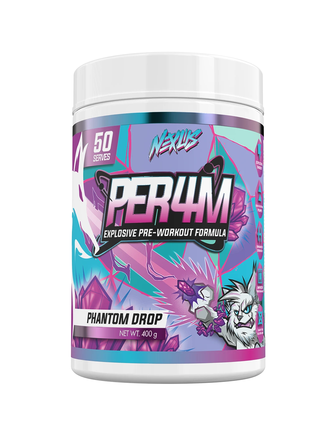 Nexus PER4M Pre-Workout + Free Shaker