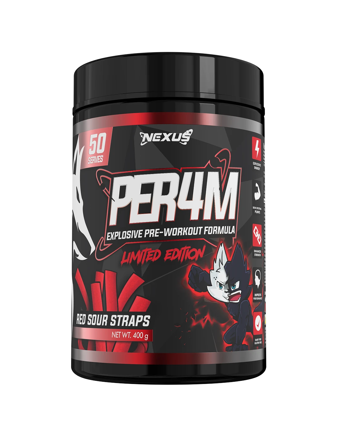 Nexus PER4M Pre-Workout + Free Shaker