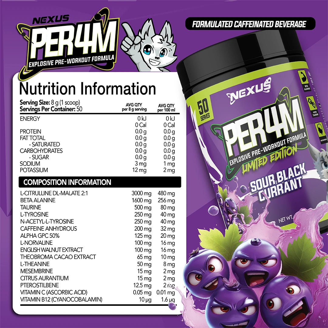 Nexus PER4M Pre-Workout