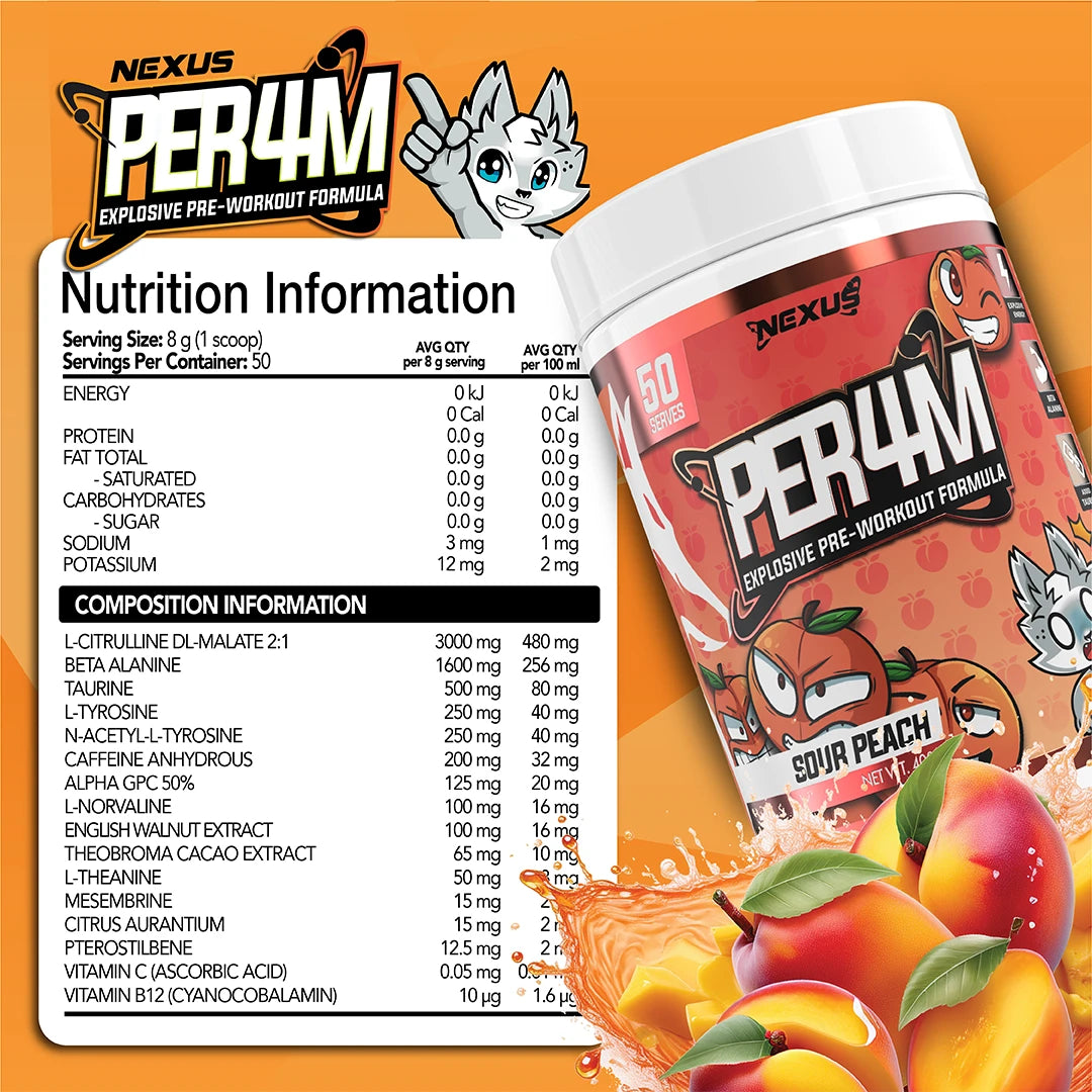 Nexus PER4M Pre-Workout
